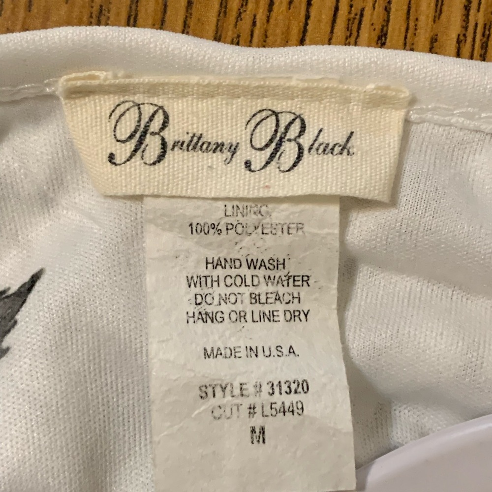 Poncho style top with attached cami by BRITTANY BLACK size Medium - Picture 12 of 16